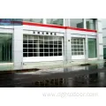 Modern Vehicle Store Clear Glass Overhead Garage Door